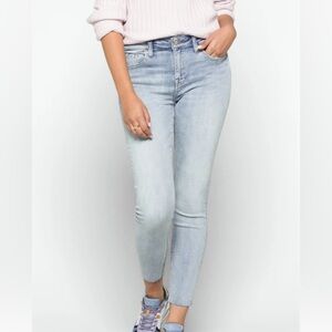 Pistola Arielle Skinny Scissor Cut Hem Jean Size 25